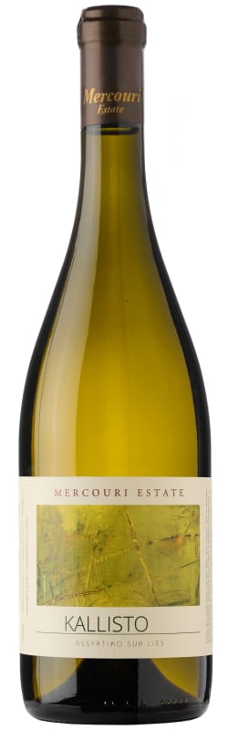 Mercouri Estate Kallisto Assyrtiko 2024 Front Bottle Shot