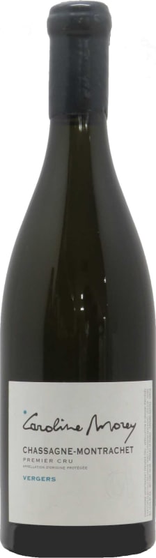 Domaine Caroline Morey Chassagne-Montrachet Vergers Premier Cru 2022 Front Bottle Shot