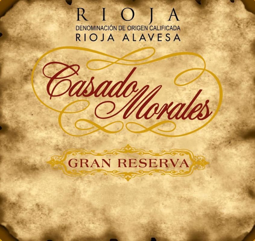 Bodegas y Vinedos Casado Morales Gran Reserva 2009 Front Label