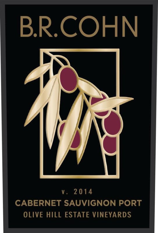 B.R. Cohn Olive Hill Estate Port Cabernet Sauvignon 2014 Front Label