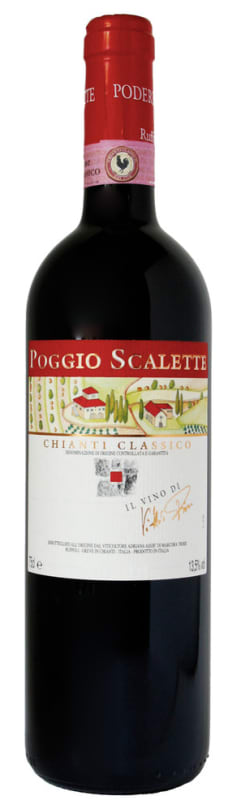 Poggio Scalette Chianti Classico 2019 Front Bottle Shot