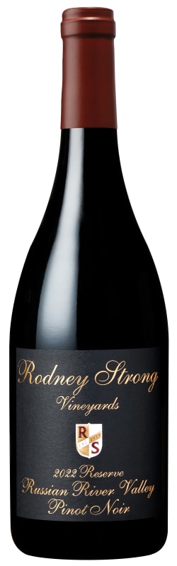 Rodney Strong Reserve Pinot Noir 2022 Front Bottle Shot