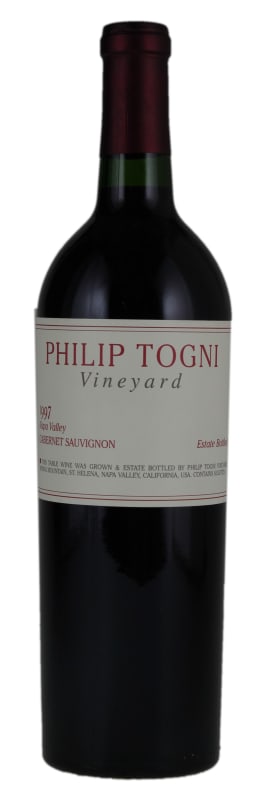 Philip Togni Cabernet Sauvignon 1997 Front Bottle Shot