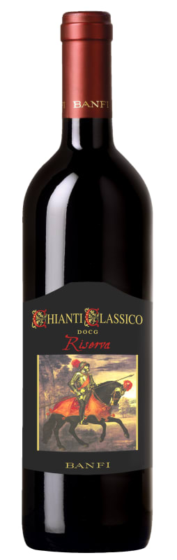 Banfi Chianti Classico Riserva 2022 Front Bottle Shot