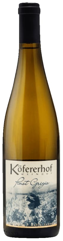 Kofererhof Valle Isarco Pinot Grigio 2023 Front Bottle Shot