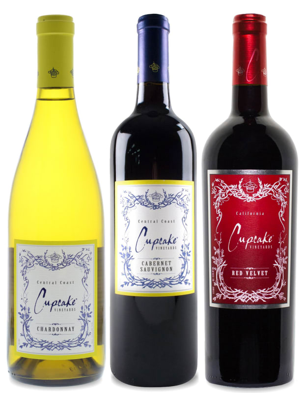 Cupcakes for Your Birthday Wine Gift Set Gift Product Image