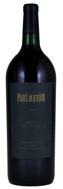 Pahlmeyer Merlot 1995 Front Bottle Shot