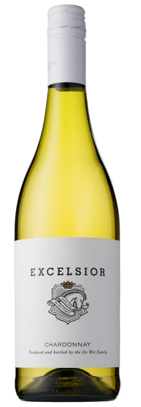 Excelsior Chardonnay 2021 Front Bottle Shot