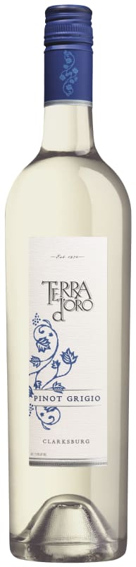 Terra d'Oro Pinot Grigio 2018 Front Bottle Shot