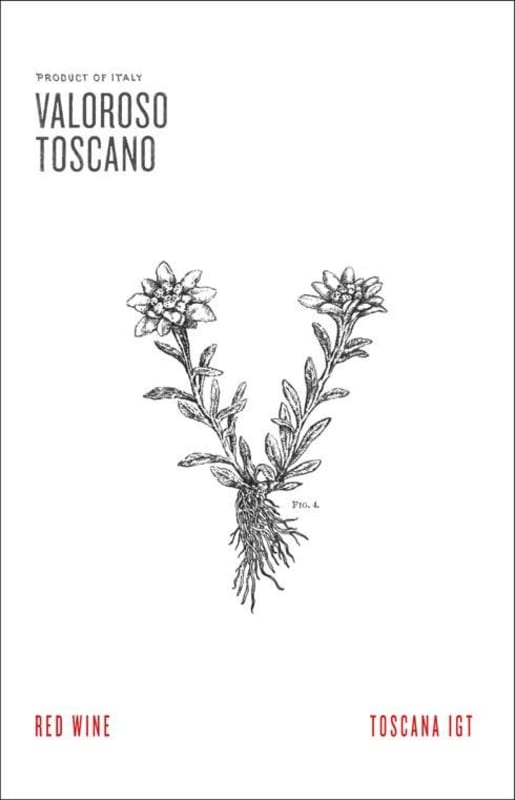 Valoroso Toscano Toscano Red Front Label