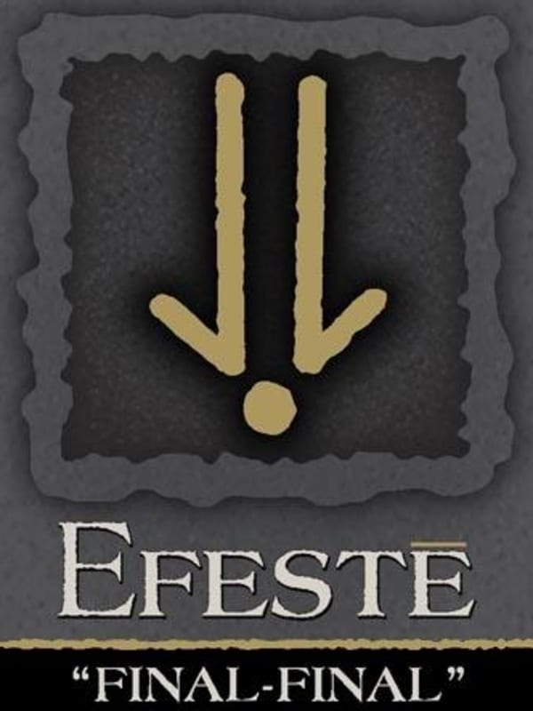 Efeste Final-Final Red 2010 Front Label