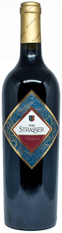 Von Strasser Reserve Red Wine 2015 Front Bottle Shot