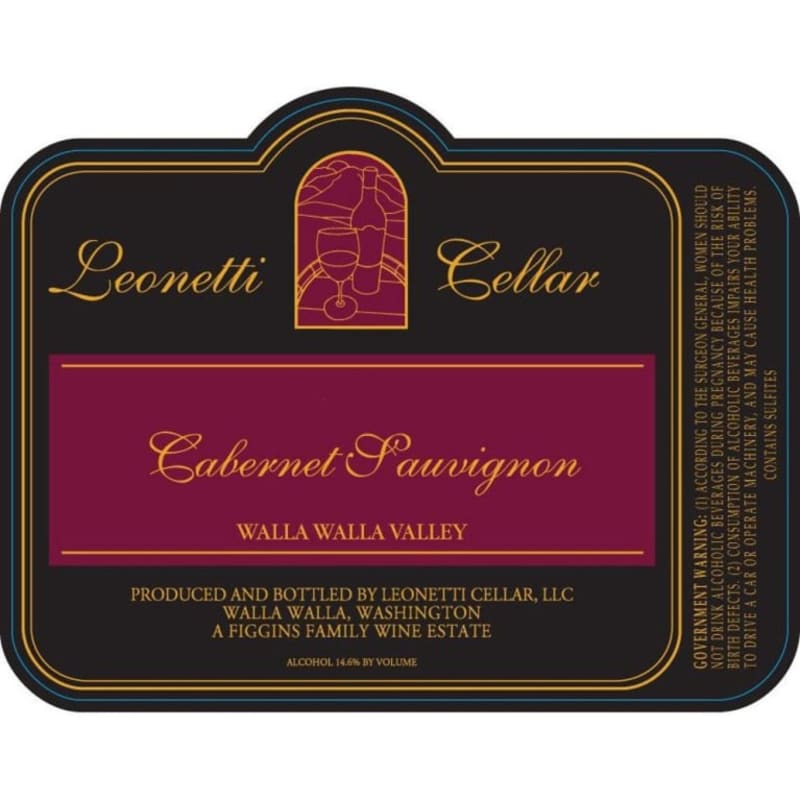 Leonetti Cabernet Sauvignon (1.5 Liter Magnum) 2019 Front Label