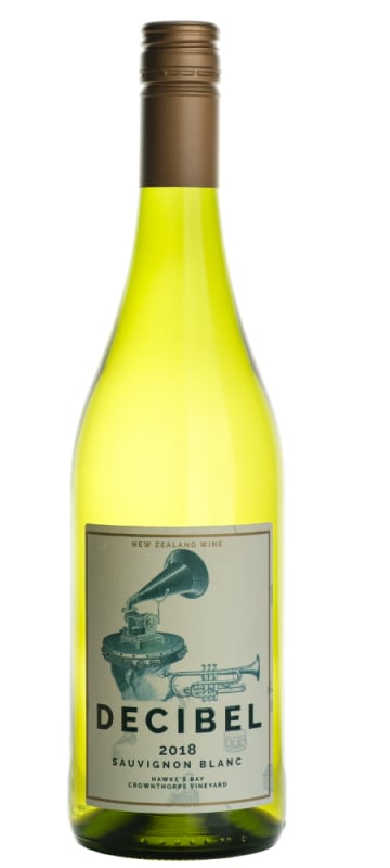 Decibel Wines Crownthorpe Vineyard Sauvignon Blanc 2018 Front Bottle Shot
