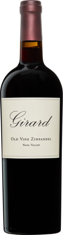 Girard Old Vine Zinfandel 2019 Front Bottle Shot