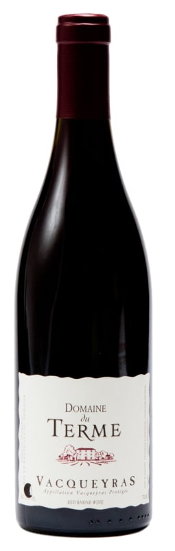 Domaine du Terme Vacqueyras 2018 Front Bottle Shot