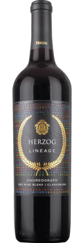 Baron Herzog Lineage Choreograph (OU Kosher) 2016 Front Bottle Shot