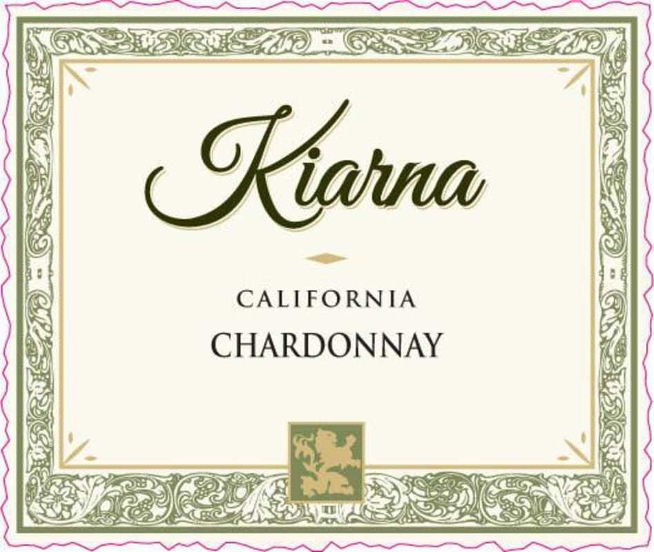 Kiarna Chardonnay 2015 Front Label