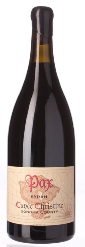 Pax Cuvee Christine Syrah 2006 Front Bottle Shot