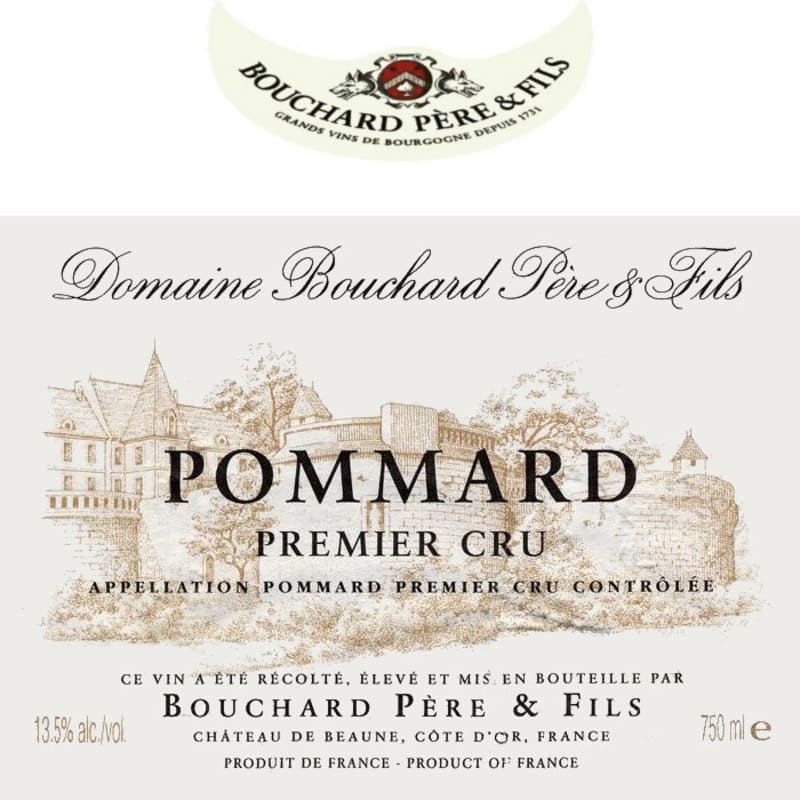 Bouchard Pere & Fils Pommard Premier Cru 2003 Front Label