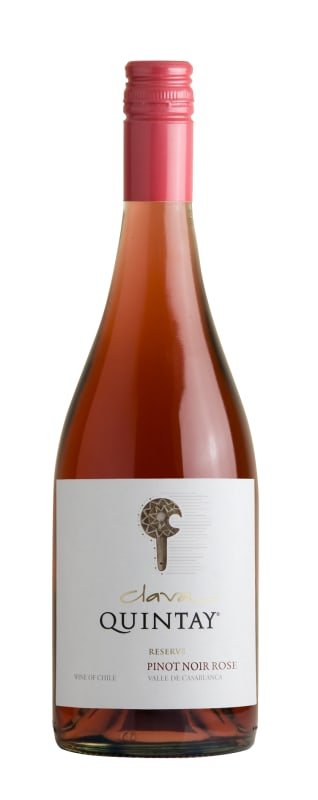 Quintay Clava Reserva Pinot Noir Rose 2022 Front Bottle Shot