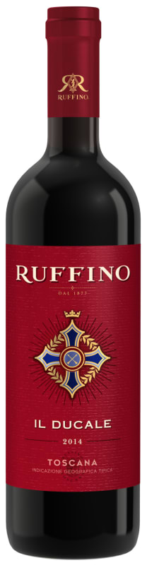 Ruffino Il Ducale 2014 Front Bottle Shot