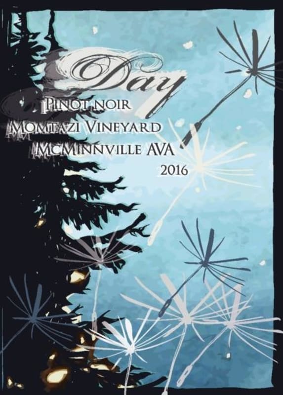 Day Momtazi Vineyard Pinot Noir 2016 Front Label