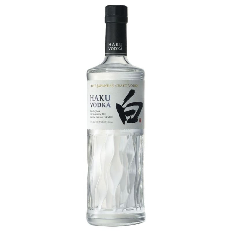 Suntory Haku Vodka Front Bottle Shot