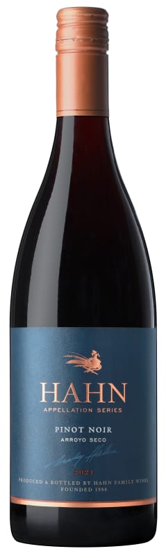 Hahn Appellation Series Pinot Noir 2021 Front Bottle Shot