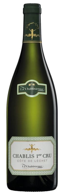 La Chablisienne Chablis Cote de Lechet Premier Cru 2021 Front Bottle Shot