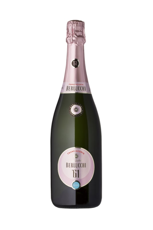 Berlucchi Franciacorta '61 Rose Front Bottle Shot