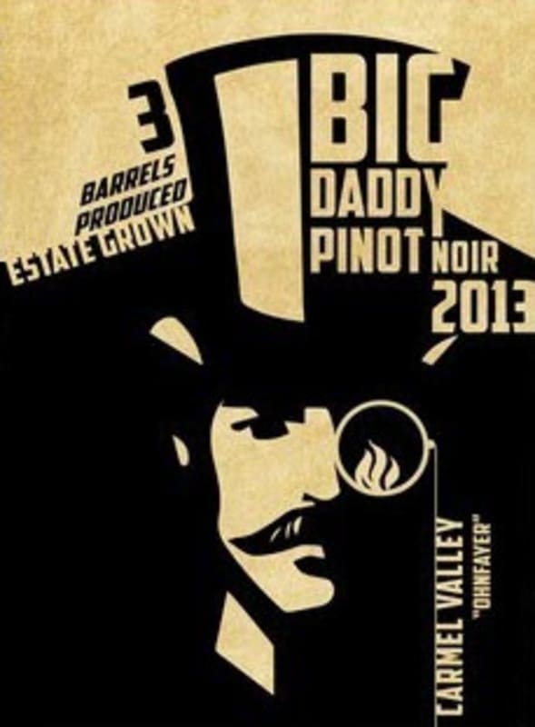 Holman Ranch Big Daddy 2013 Front Label