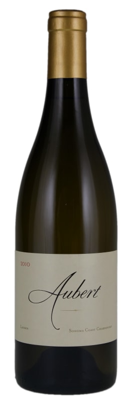 Aubert Lauren Vineyard Chardonnay 2010 Front Bottle Shot