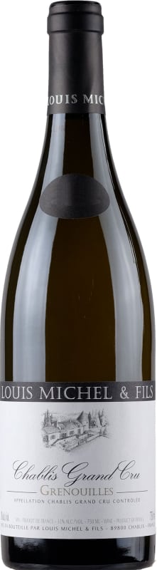 Louis Michel Chablis Grenouilles Grand Cru 2016 Front Bottle Shot