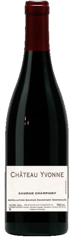 Chateau Yvonne Saumur Champigny Rouge 2019 Front Bottle Shot