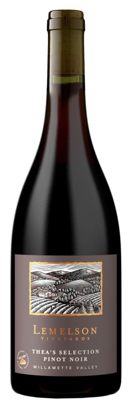 Lemelson Thea's Selection Pinot Noir 2022 Front Bottle Shot