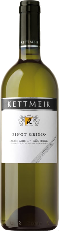 Kettmeir Pinot Grigio 2019 Front Bottle Shot
