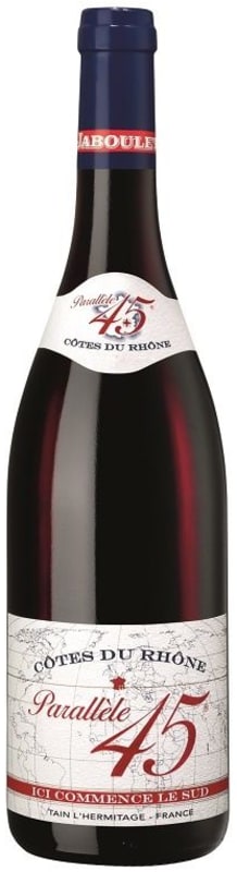 Jaboulet Cotes du Rhone Parallele 45 Rouge (375ML half-bottle) 2015 Front Bottle Shot