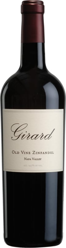Girard Old Vine Zinfandel 2009 Front Bottle Shot