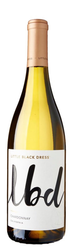 Little Black Dress Chardonnay 2018 Front Bottle Shot