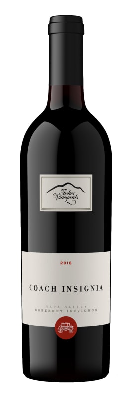 Fisher Vineyards Coach Insignia Cabernet Sauvignon 2018 Front Bottle Shot