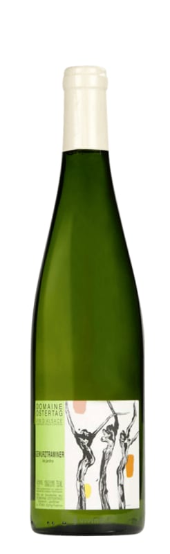 Ostertag Les Jardins Gewurztraminer 2018 Front Bottle Shot