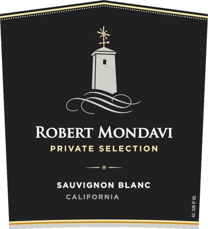 Robert Mondavi Private Selection Sauvignon Blanc 2016 Front Label