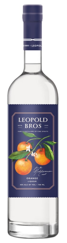 Leopold Bros. American Orange Liqueur Front Bottle Shot