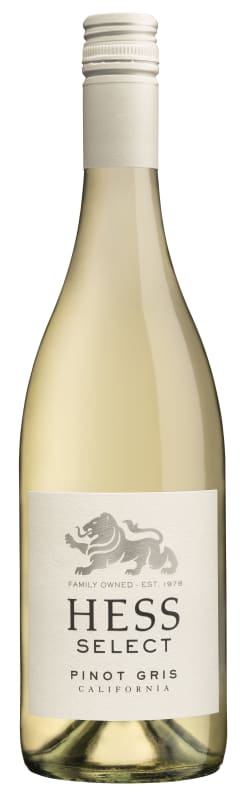 Hess Select Pinot Gris 2022 Front Bottle Shot