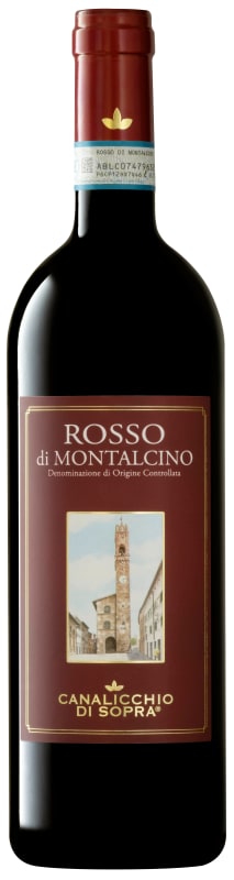 Canalicchio di Sopra Rosso di Montalcino 2023 Front Bottle Shot