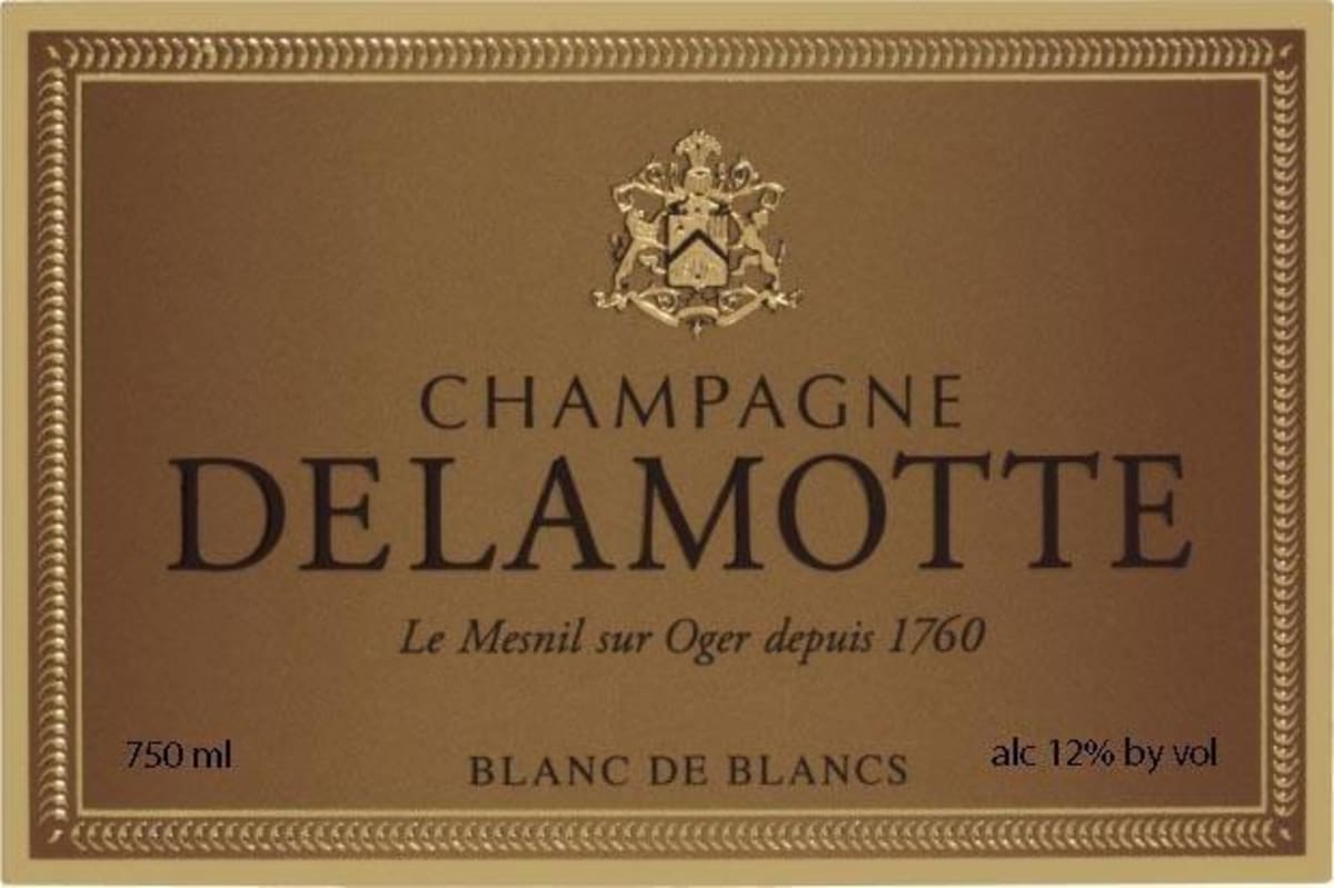 Delamotte Blanc de Blancs (1.5 Liter Magnum) 2014 Front Label