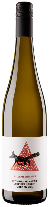Willems-Willems Mosel Riesling Auf der Lauer Feinherb 2023 Front Bottle Shot