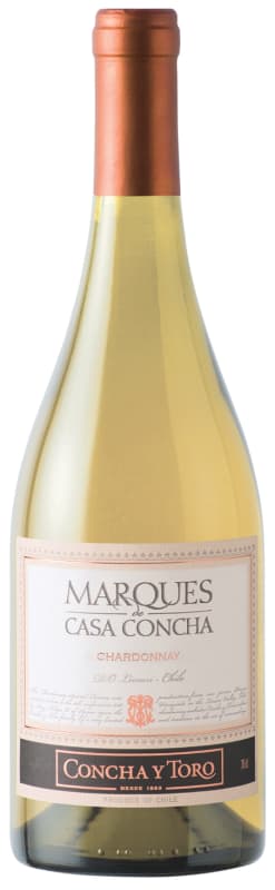 Concha y Toro Marques de Casa Concha Chardonnay 2016 Front Bottle Shot