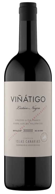 Bodegas Vinatigo Listan Negro 2024 Front Bottle Shot